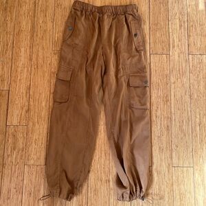 NEW C&C California cargo pants brown size xs